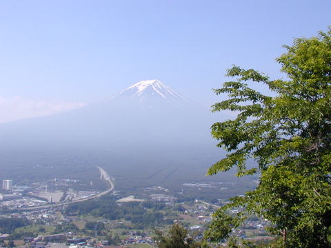 カチカチ山からの富士