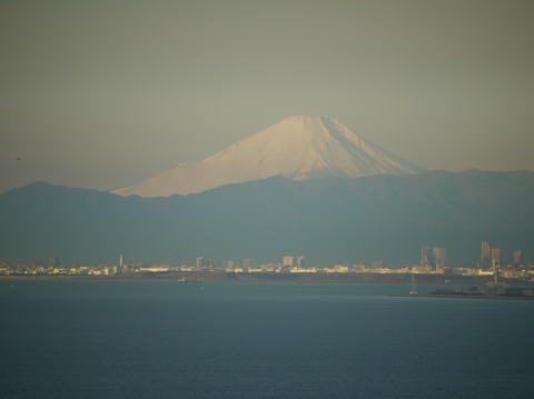 千葉幕張からの富士山