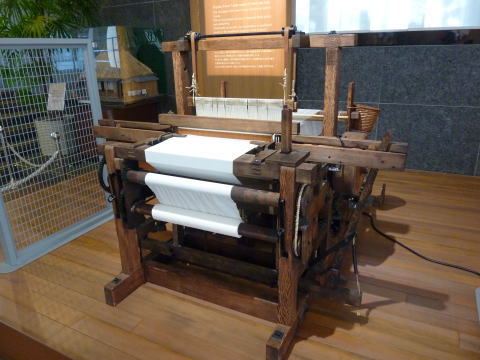 豊田佐吉の自動織機